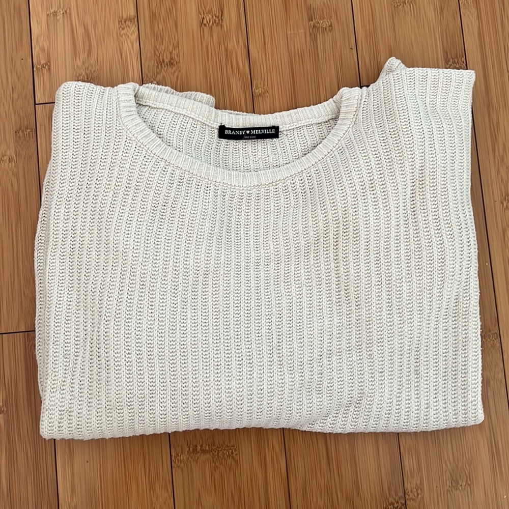 Brandy Melville knit sweater, condition fair